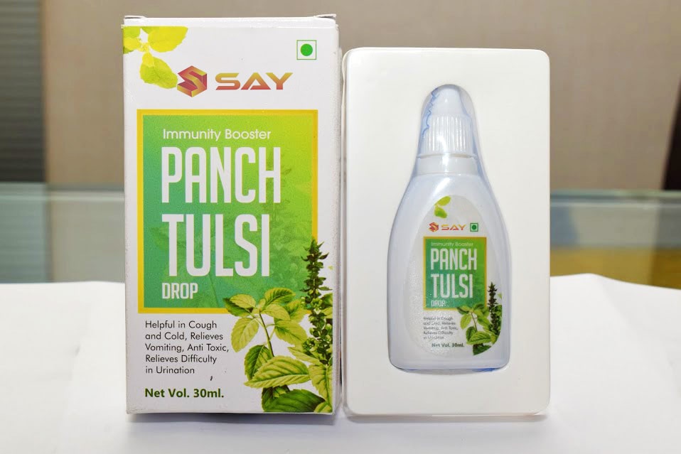 SayLifestyle supplies various herbal drops like Panch-Tulsi drops
