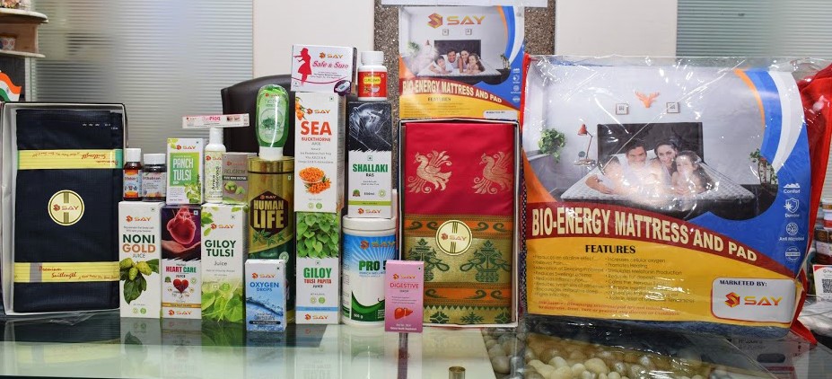 SayLifestyle is supplier of various herbals products, Bio-Energy Mattress, Suitings